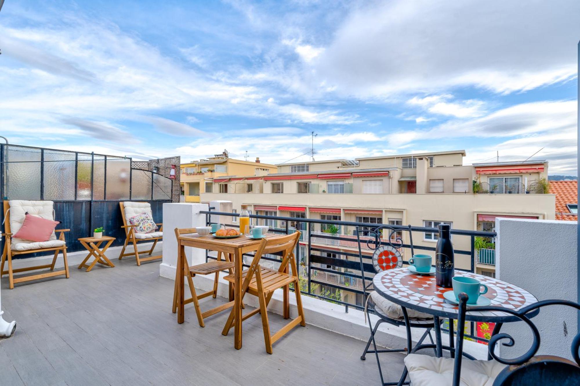 Floor Terrace - Dernier Etage Terrasse Cosy Appartamento